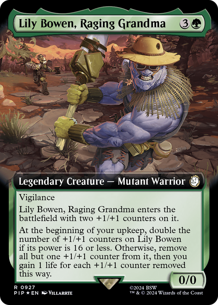 Lily Bowen, Raging Grandma - Extended Art - Surge Foil [PIP-927]