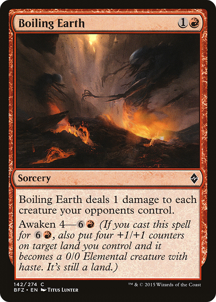 Boiling Earth [BFZ-142]