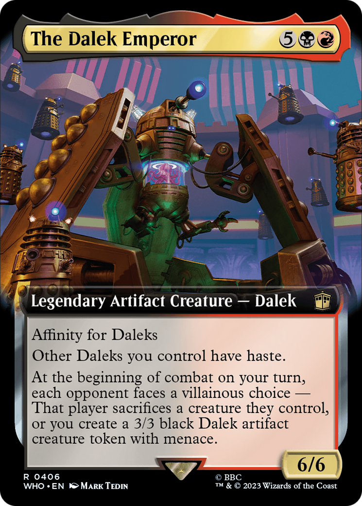 The Dalek Emperor - Extended Art [WHO-406]