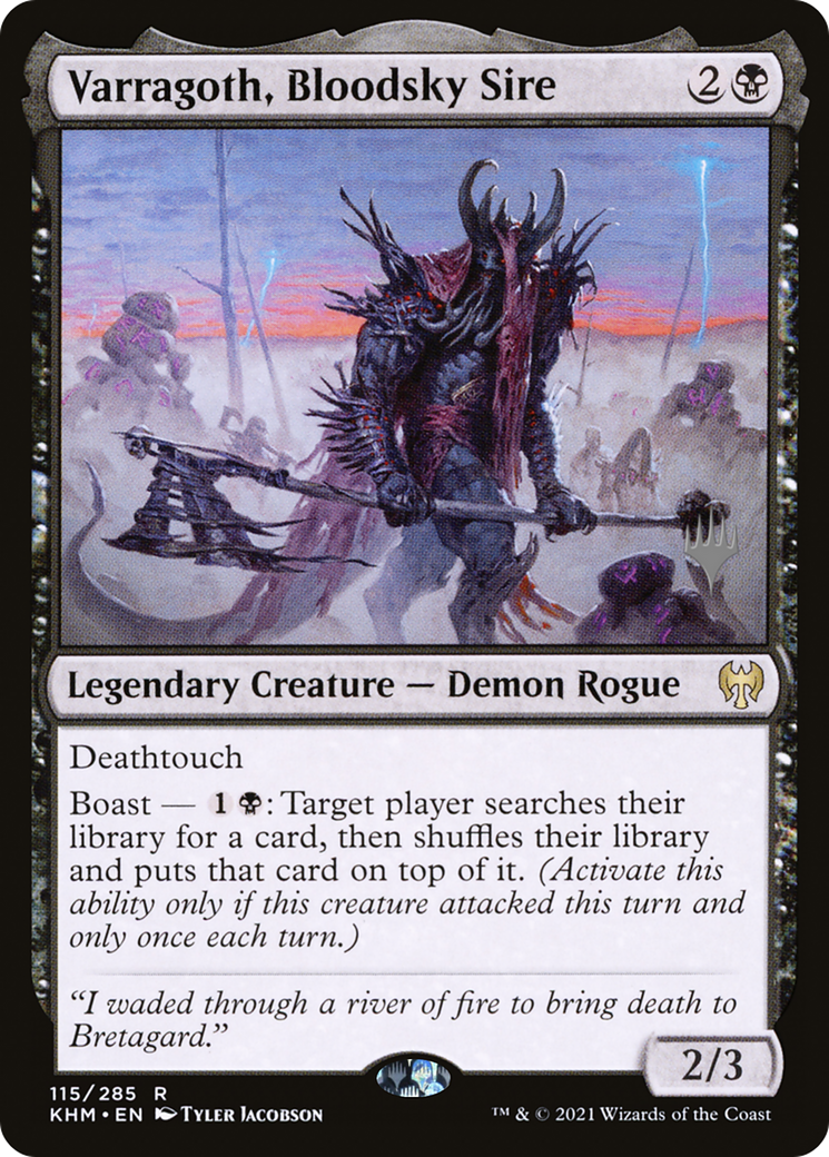 Varragoth, Bloodsky Sire - Promo Pack [PKHM-115p]