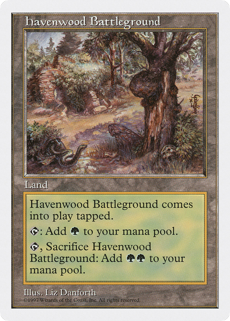 Havenwood Battleground [5ED-417]