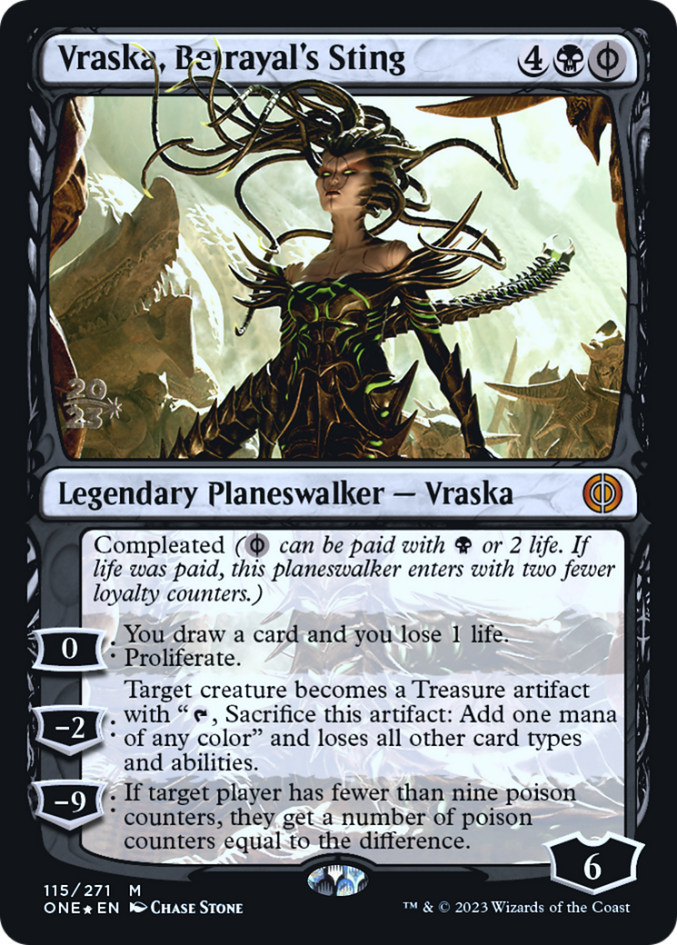 Vraska, Betrayal's Sting - Prerelease Promo [PONE-115s]