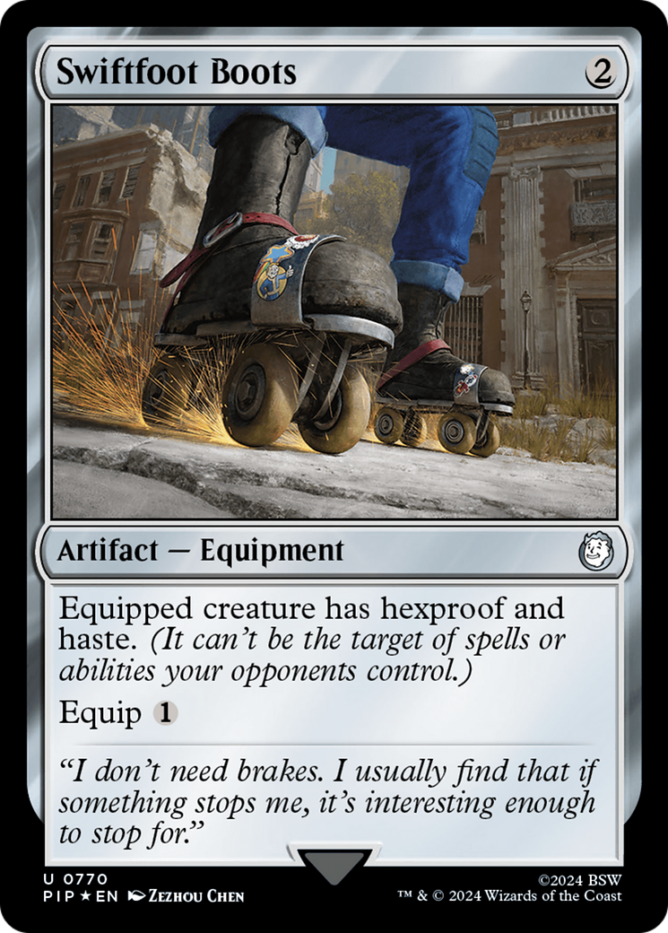 Swiftfoot Boots - Surge Foil [PIP-770]