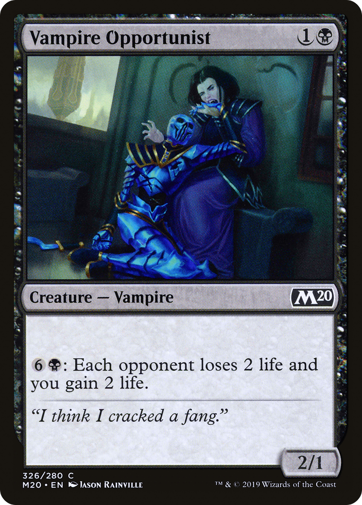 Vampire Opportunist [M20-326]