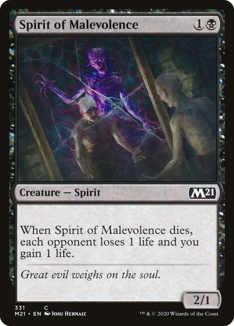 Spirit of Malevolence [M21-331]