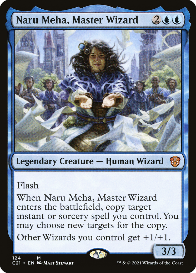 Naru Meha, Master Wizard [C21-124]