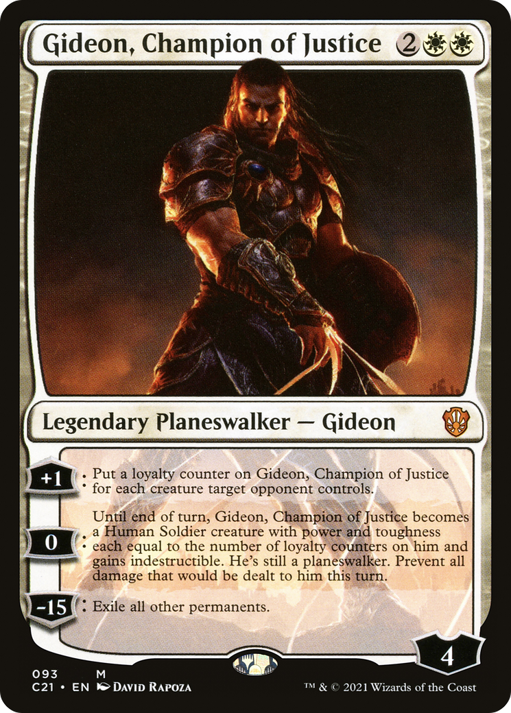 Gideon, Champion of Justice [C21-93]