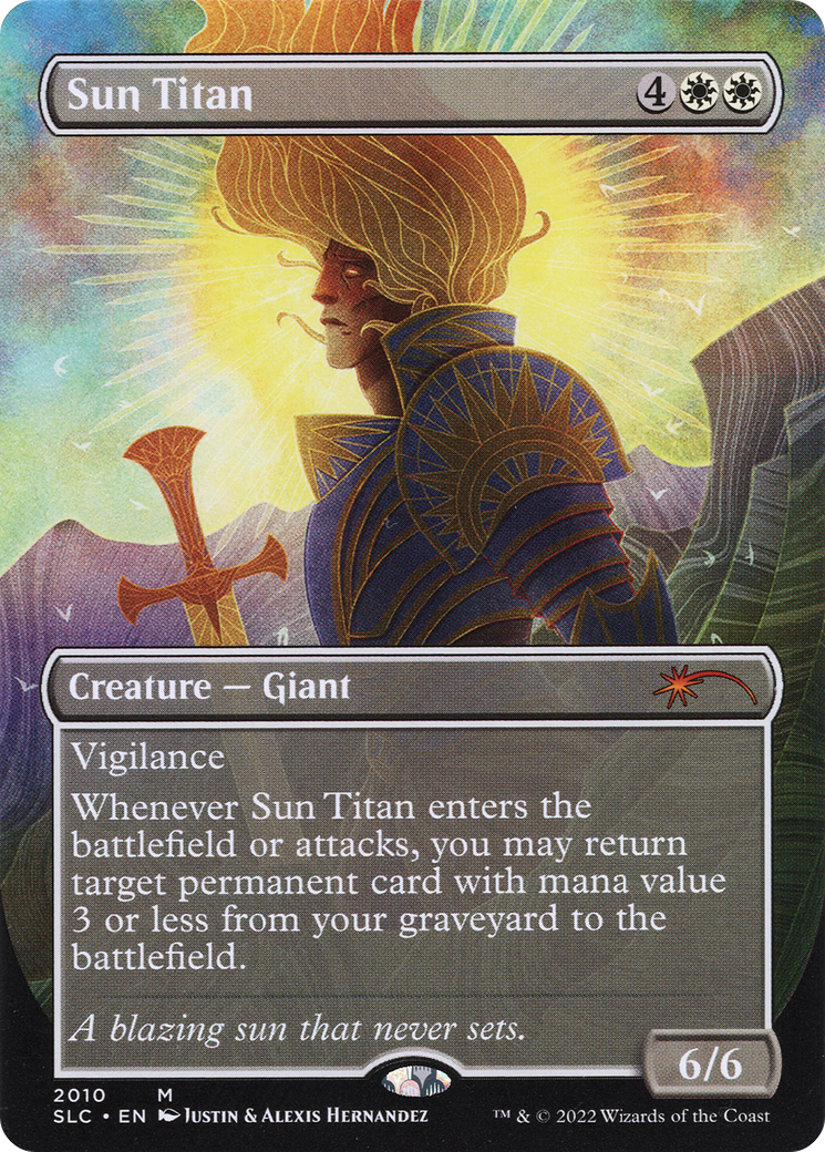 Sun Titan - Borderless - Full Art - Promo [SLC-2010]