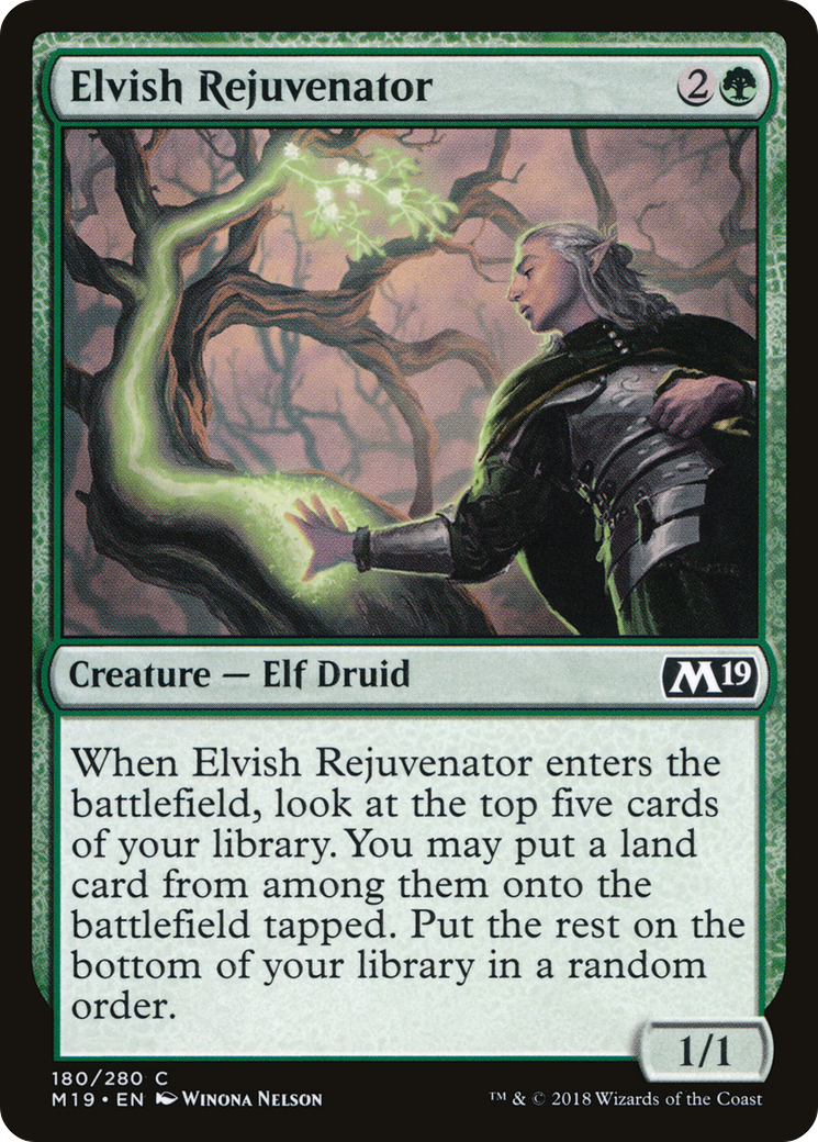 Elvish Rejuvenator [M19-180]