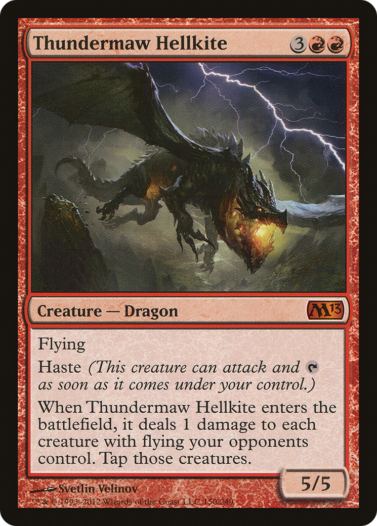 Thundermaw Hellkite [M13-150]