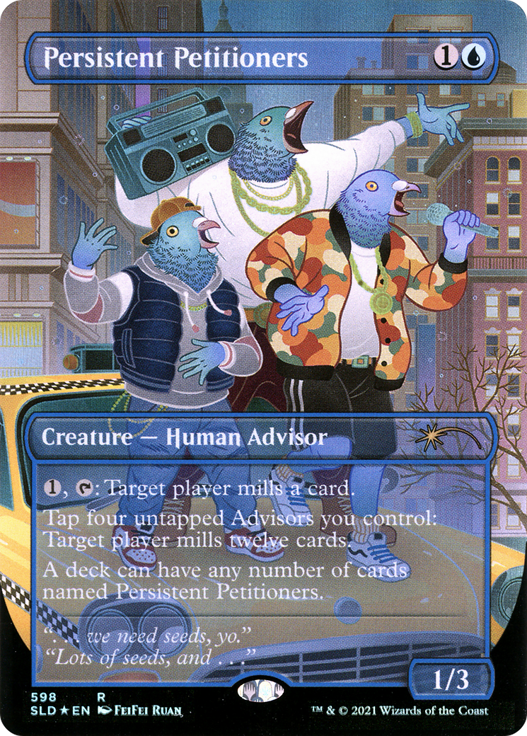 Persistent Petitioners - Borderless - Full Art [SLD-598]