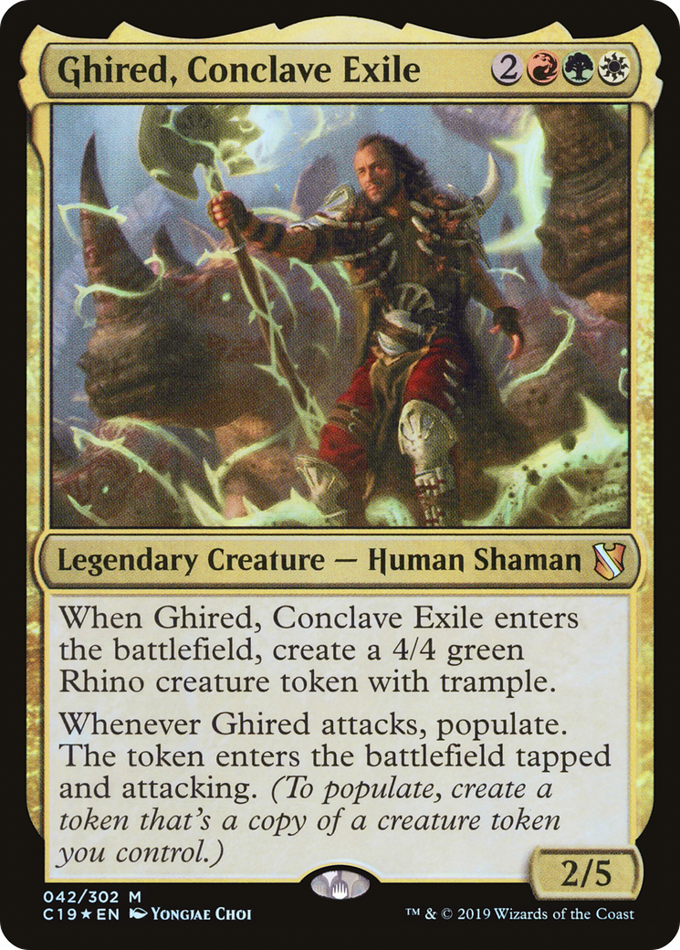 Ghired, Conclave Exile [C19-42]