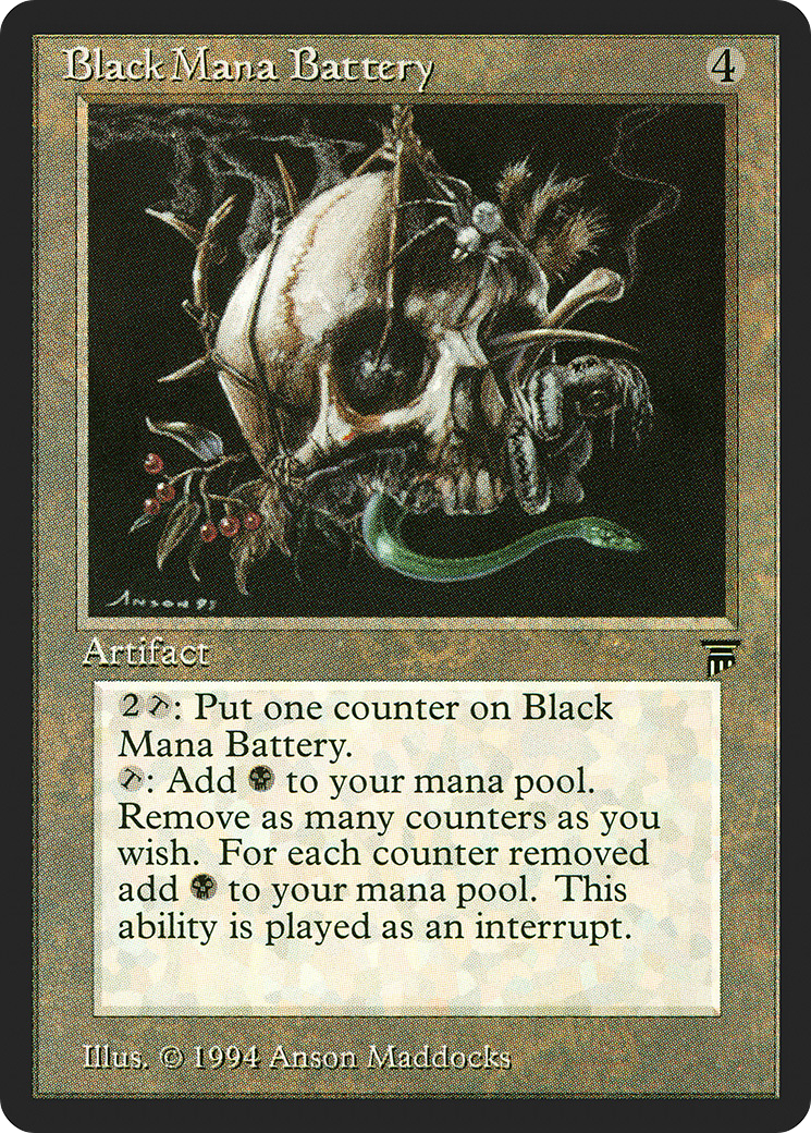 Black Mana Battery [LEG-274]