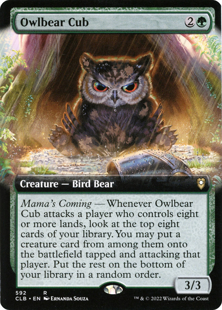 Owlbear Cub - Extended Art [CLB-592]