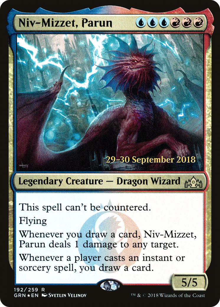 Niv-Mizzet, Parun - Prerelease Promo [PGRN-192s]