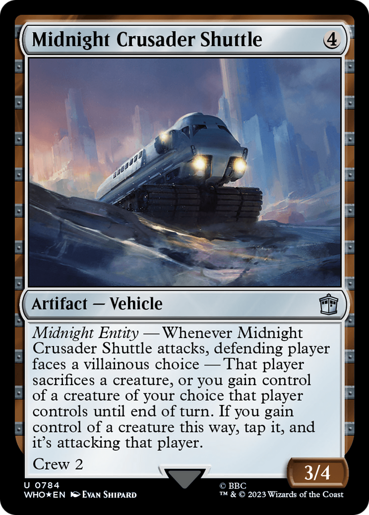 Midnight Crusader Shuttle - Surge Foil [WHO-784]