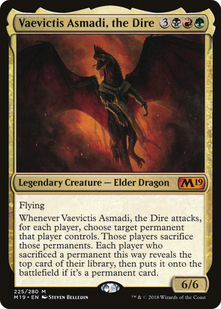 Vaevictis Asmadi, the Dire [M19-225]