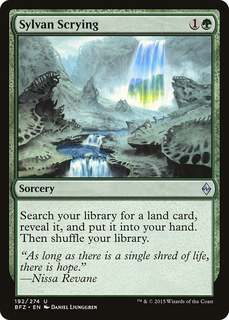 Sylvan Scrying [BFZ-192]