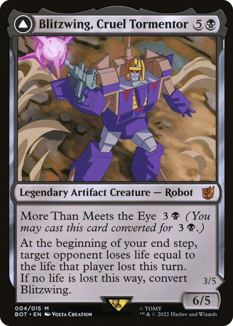 Blitzwing, Cruel Tormentor // Blitzwing, Adaptive Assailant [BOT-4]