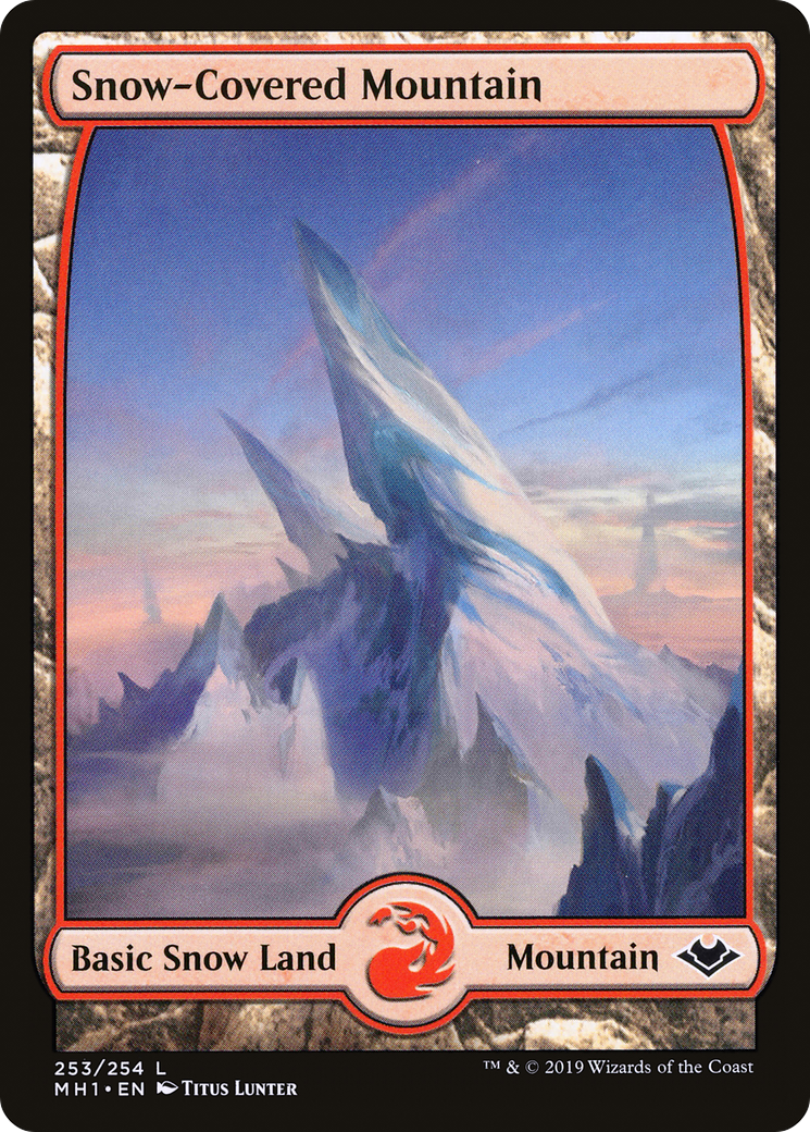 Snow-Covered Mountain - Full Art [MH1-253]