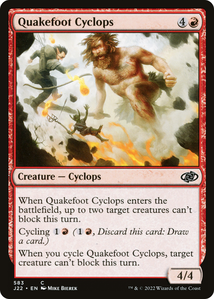 Quakefoot Cyclops [J22-583]