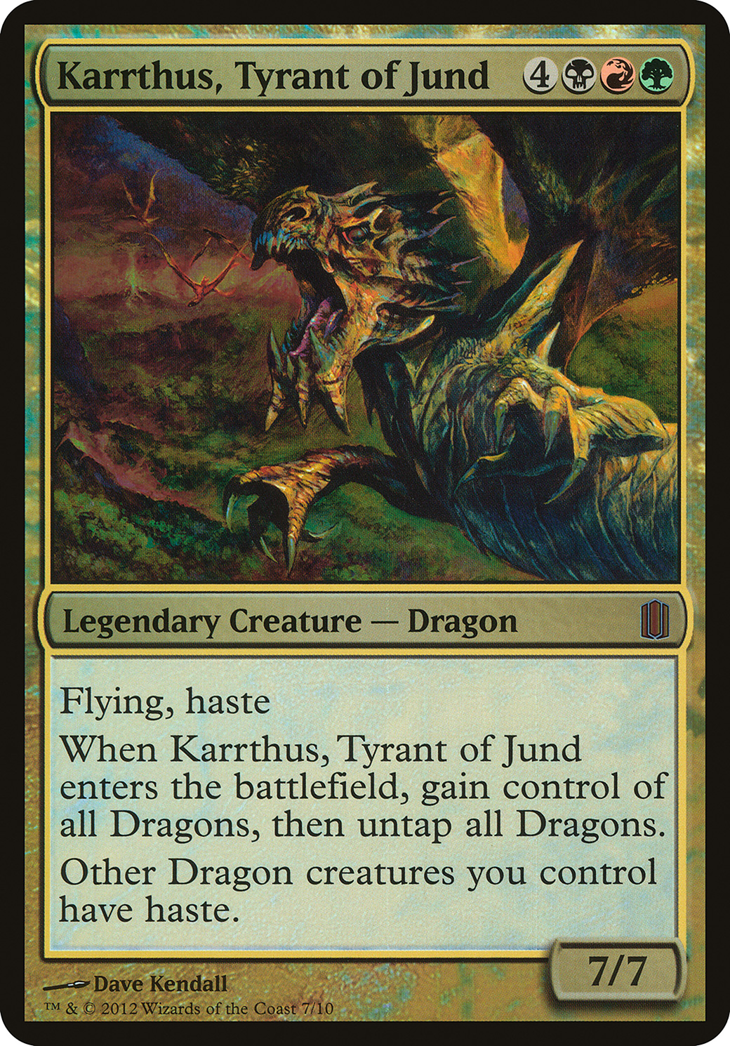 Karrthus, Tyrant of Jund [OCM1-7]