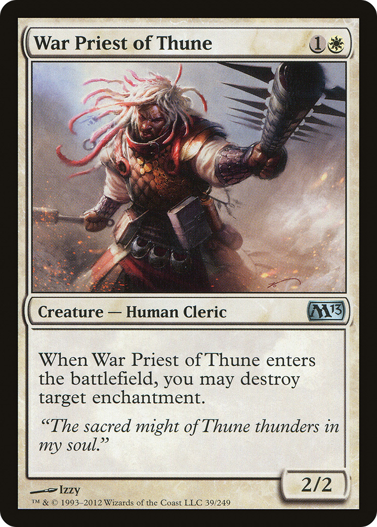 War Priest of Thune [M13-39]