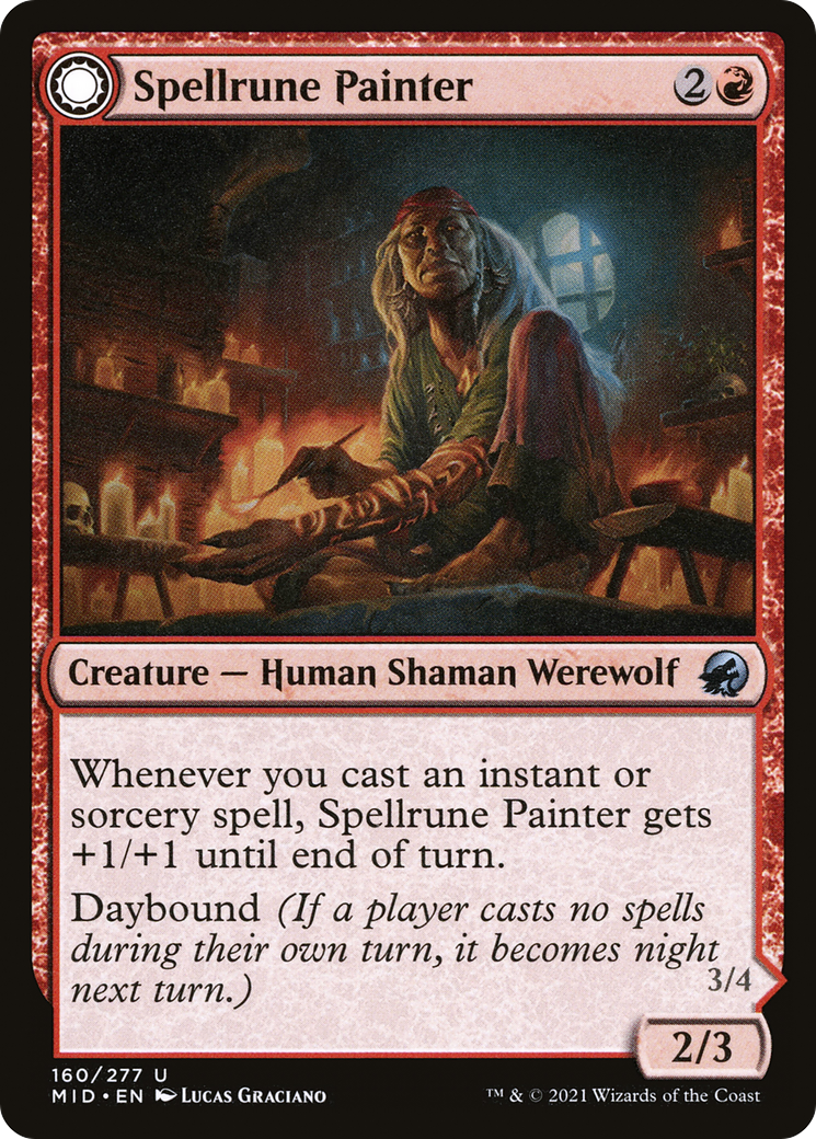 Spellrune Painter // Spellrune Howler [MID-160]