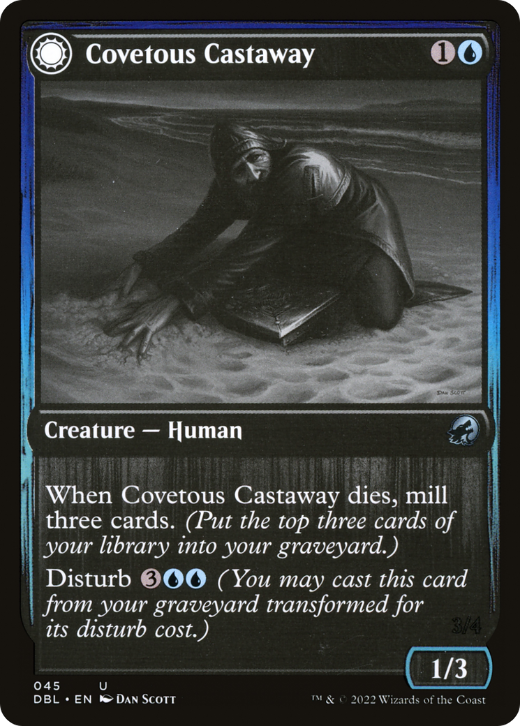 Covetous Castaway // Ghostly Castigator [DBL-45]