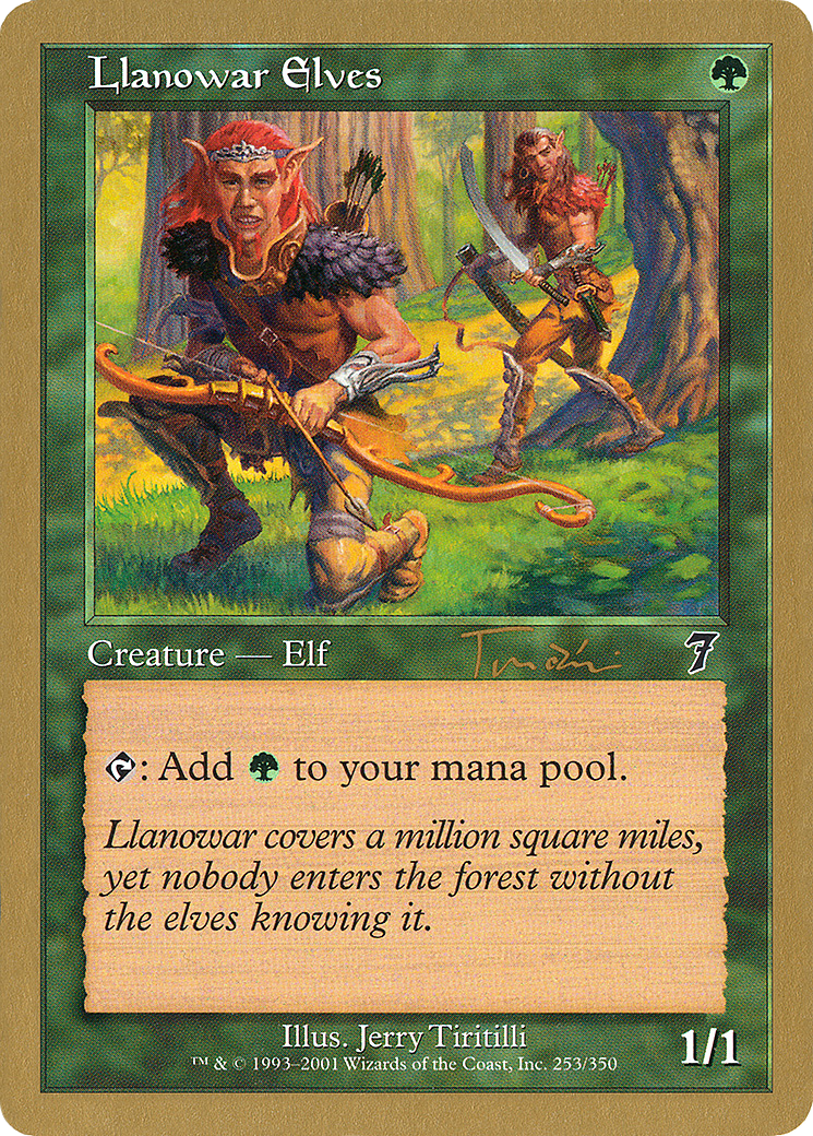 Llanowar Elves [WC01-jt253]