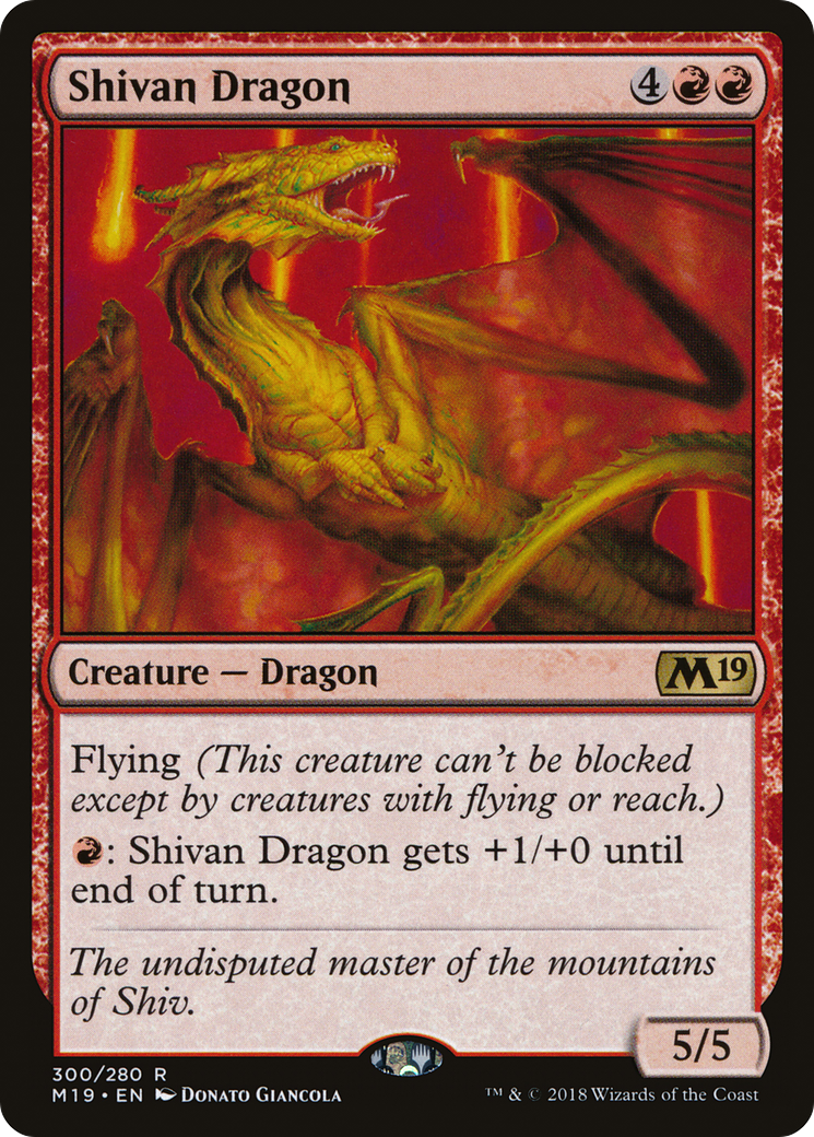 Shivan Dragon [M19-300]