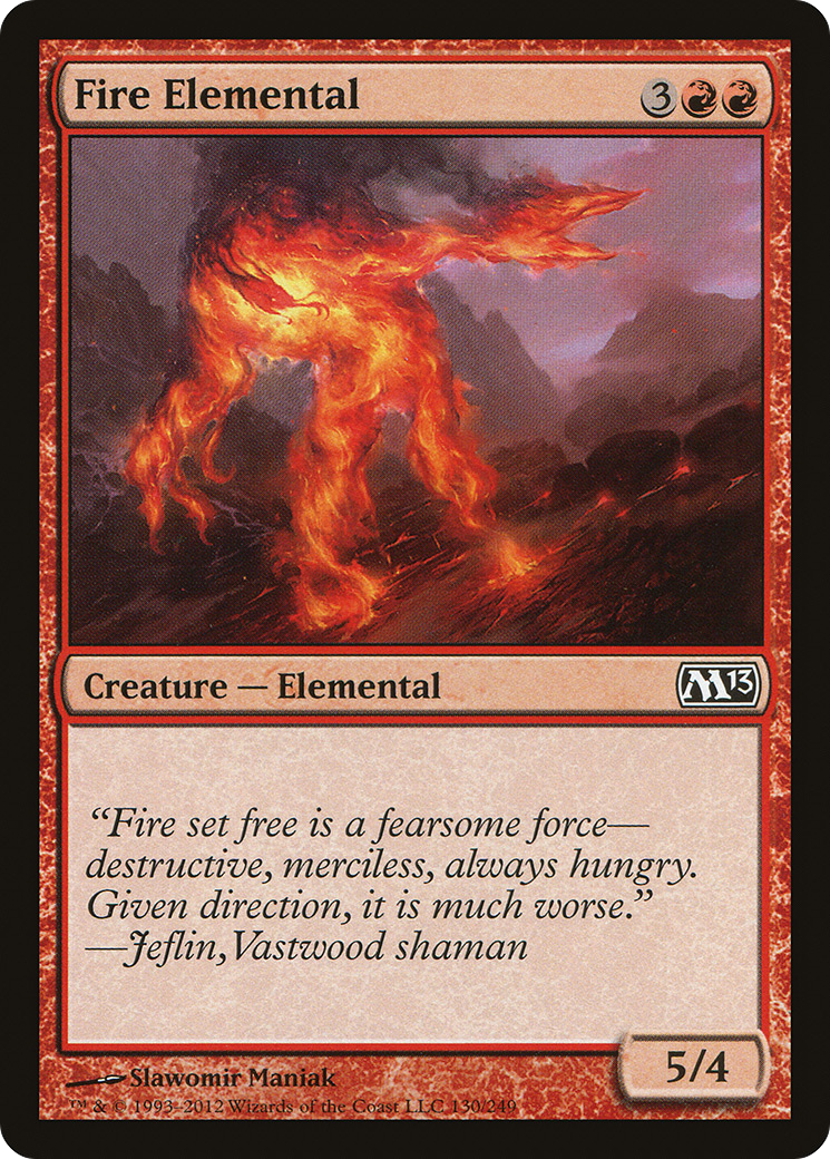 Fire Elemental [M13-130]