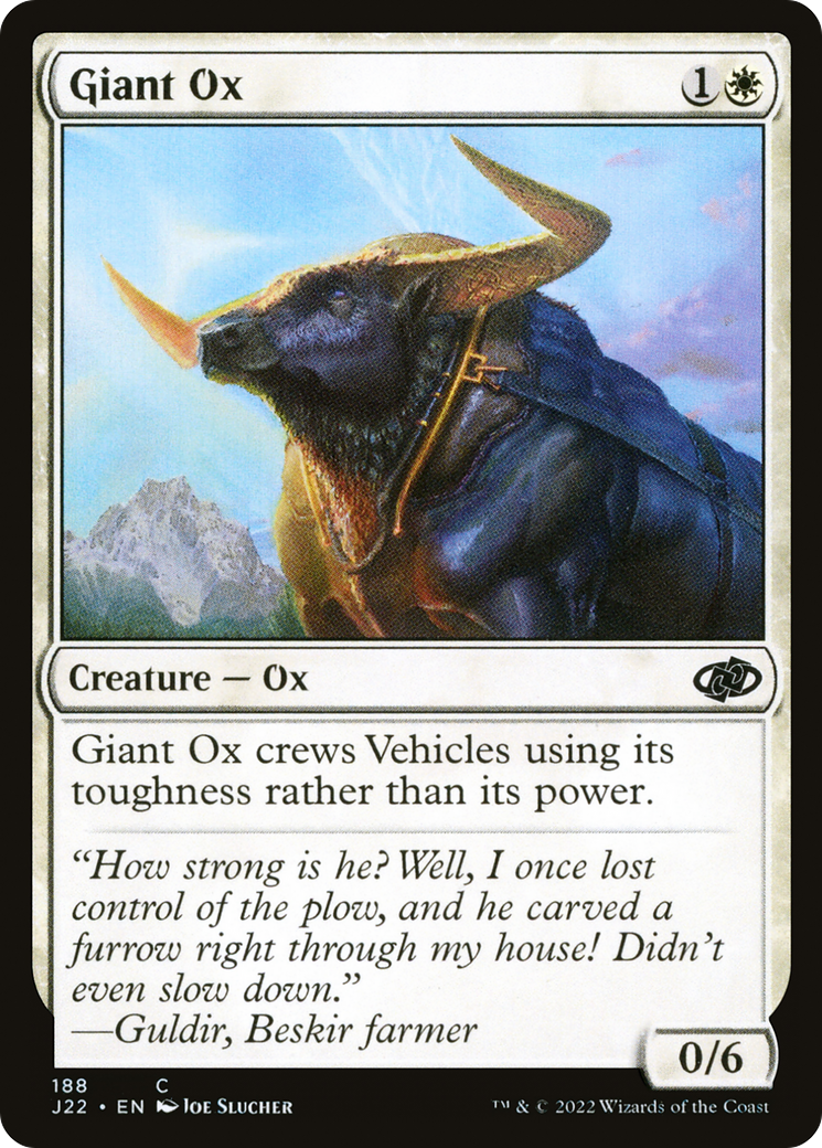 Giant Ox [J22-188]