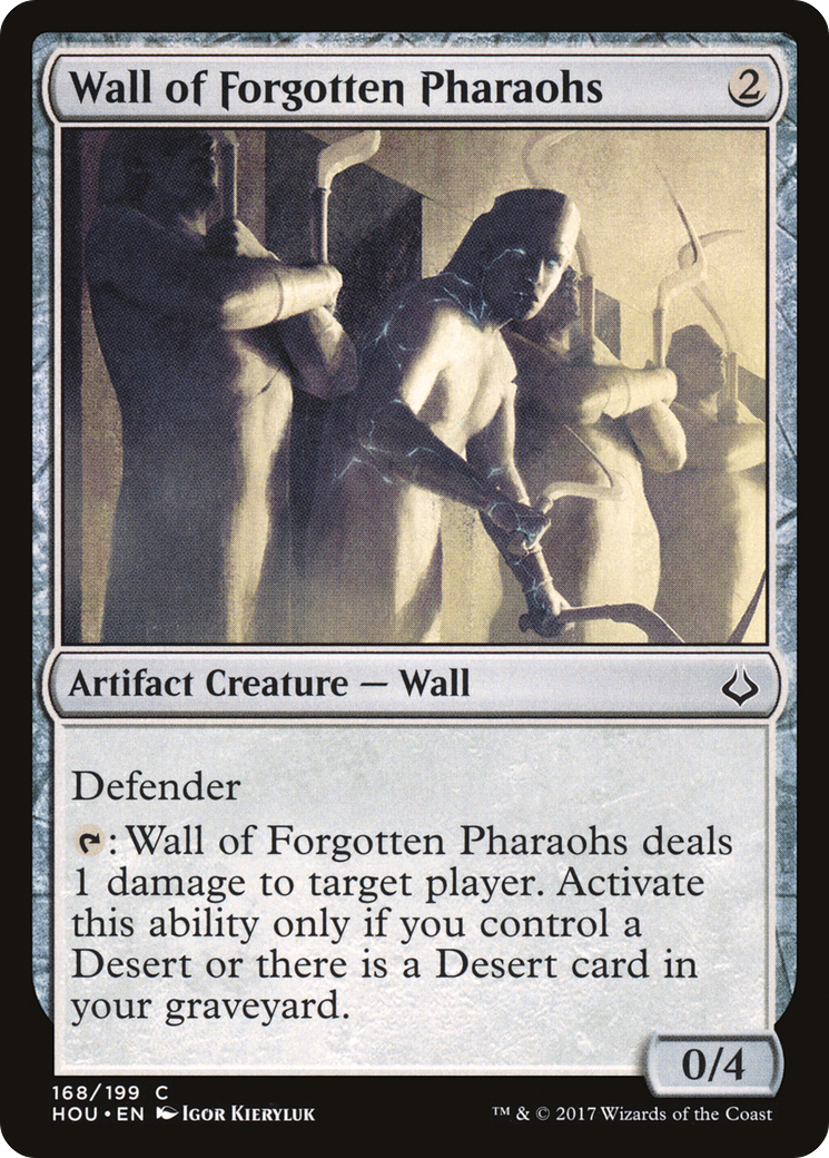 Wall of Forgotten Pharaohs [HOU-168]