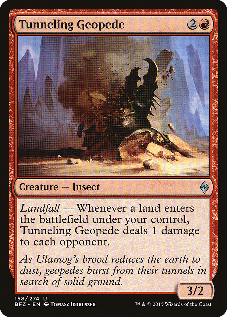 Tunneling Geopede [BFZ-158]