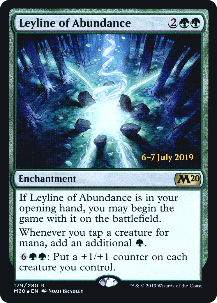 Leyline of Abundance - Prerelease Promo [PM20-179s]