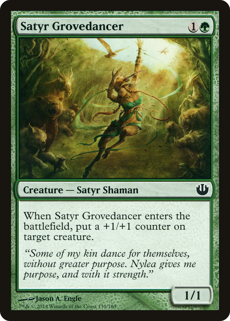 Satyr Grovedancer [JOU-139]