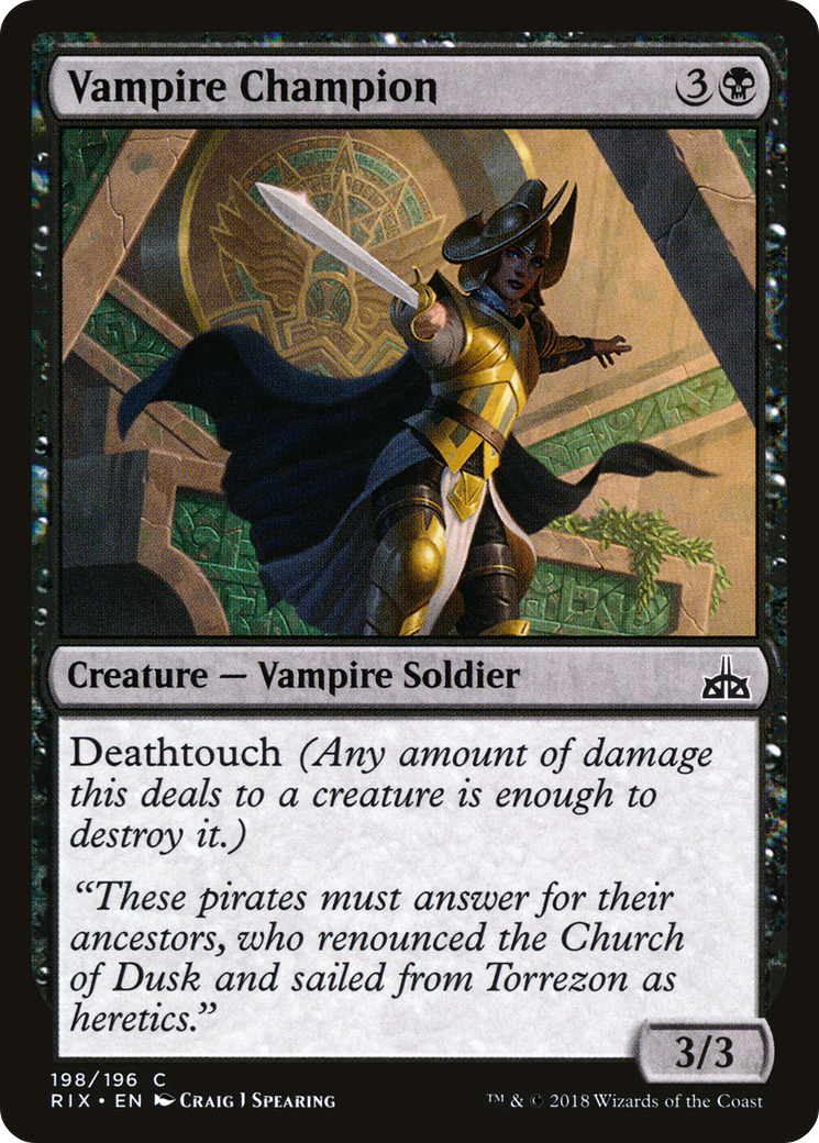 Vampire Champion [RIX-198]