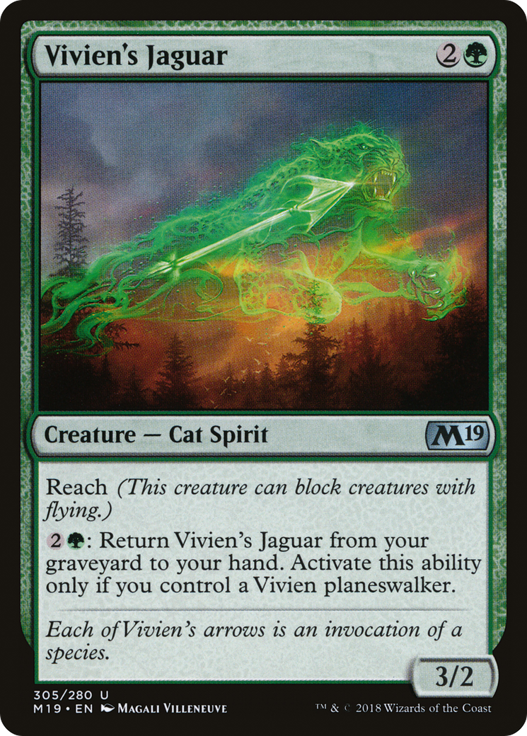 Vivien's Jaguar [M19-305]