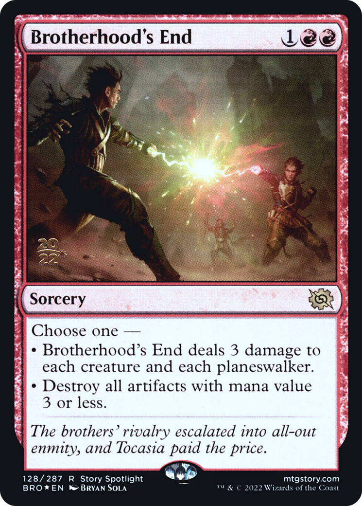 Brotherhood's End - Prerelease Promo [PBRO-128s]