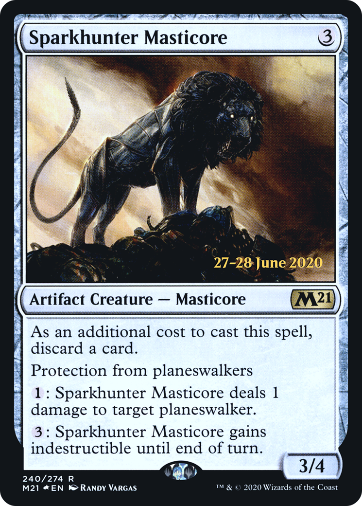 Sparkhunter Masticore - Prerelease Promo [PM21-240s]