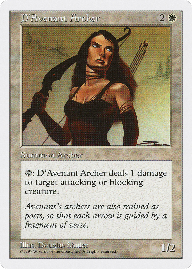 D'Avenant Archer [5ED-23]