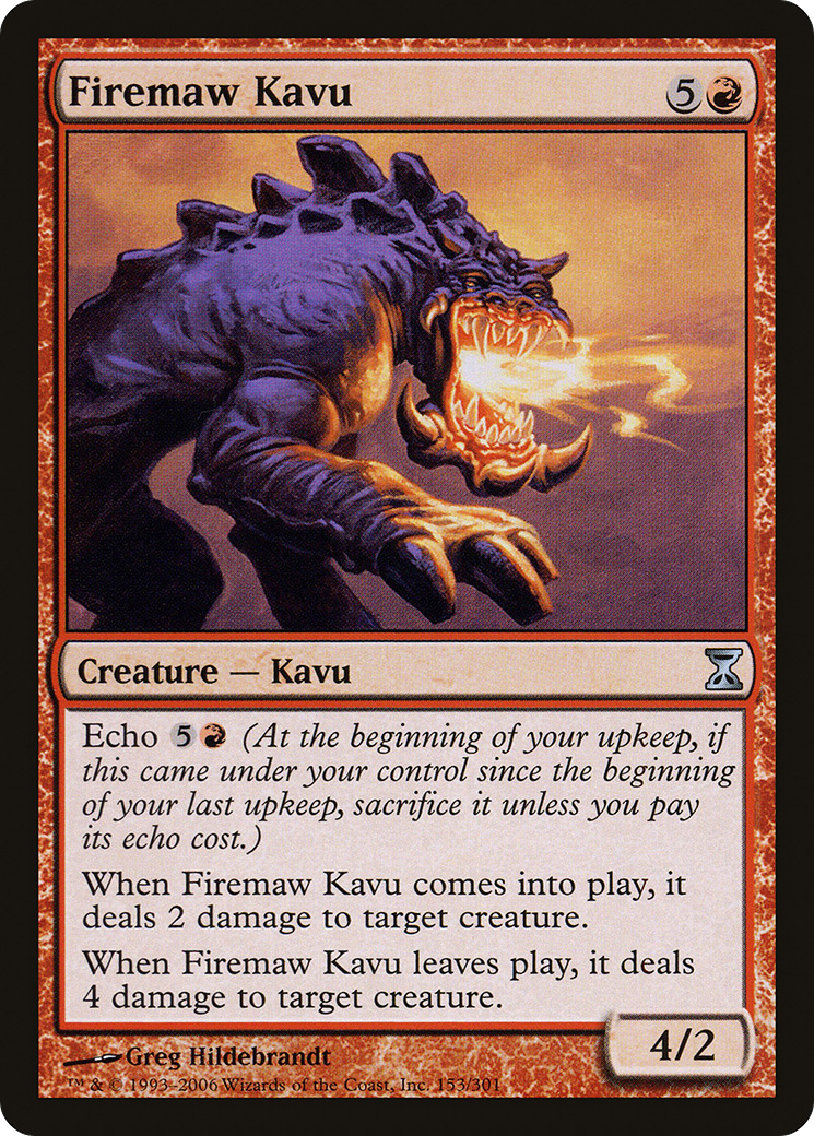 Firemaw Kavu [TSP-153]