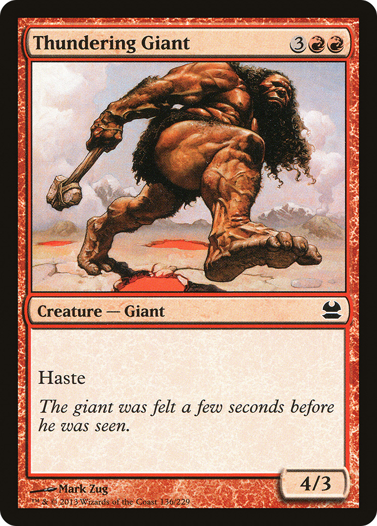 Thundering Giant [MMA-136]