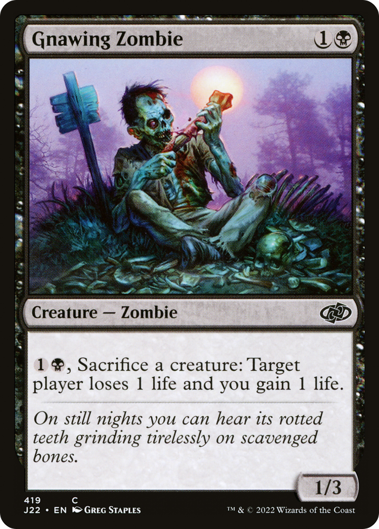 Gnawing Zombie [J22-419]