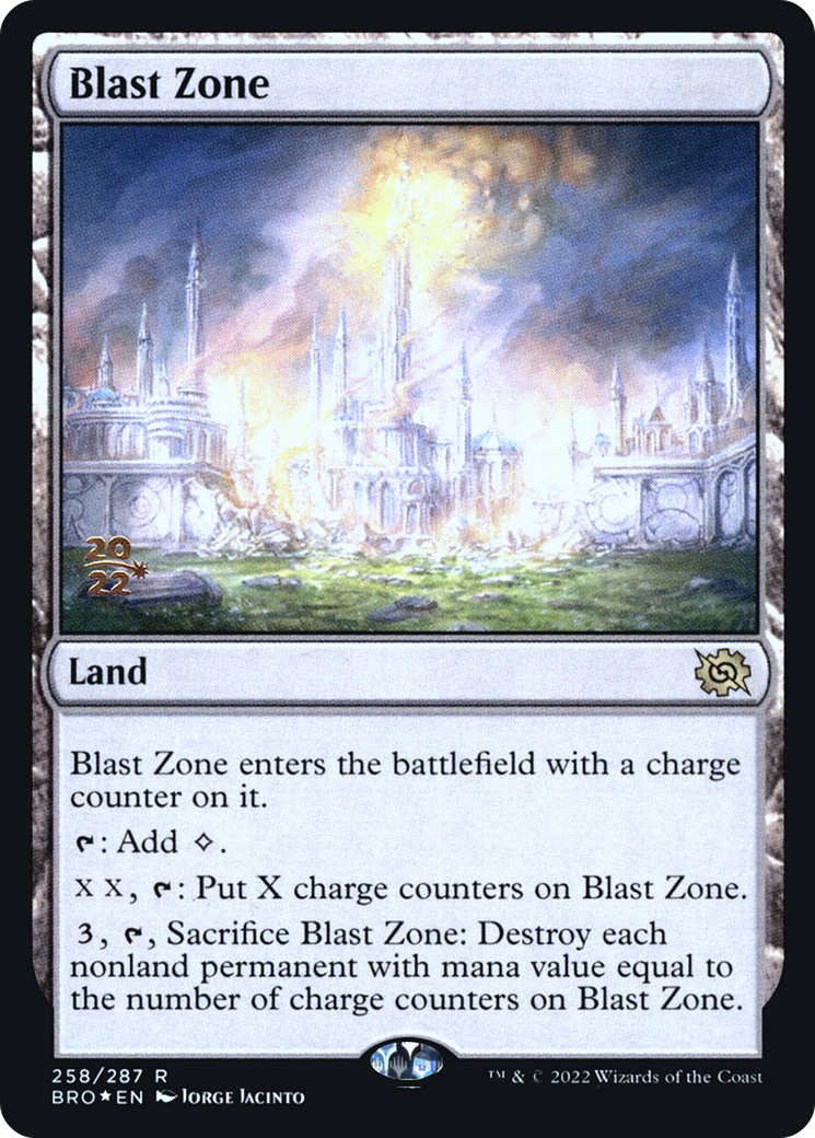 Blast Zone - Prerelease Promo [PBRO-258s]