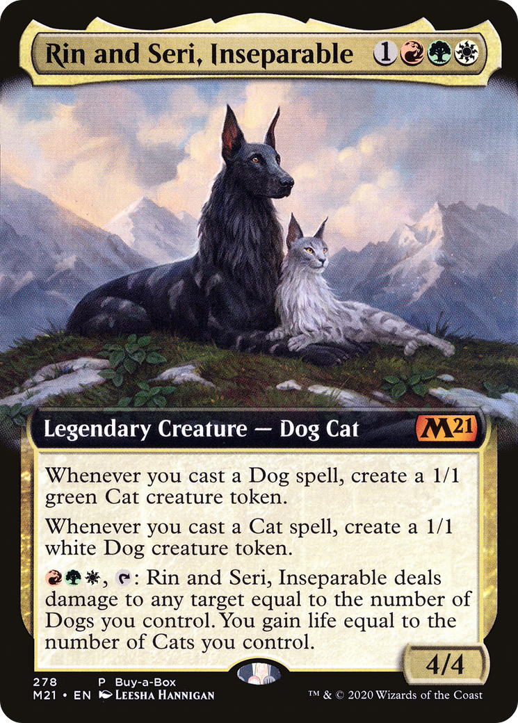 Rin and Seri, Inseparable - Extended Art - Buy-a-Box Promo [M21-278]