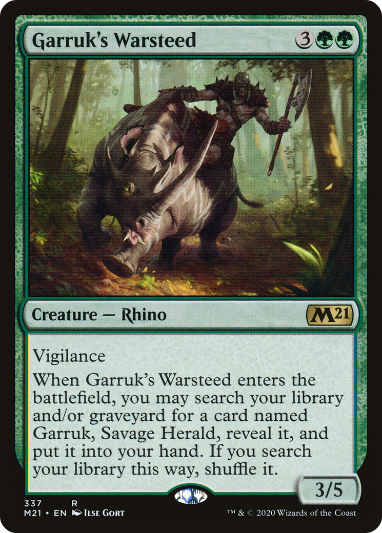 Garruk's Warsteed [M21-337]