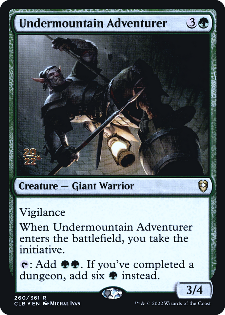 Undermountain Adventurer - Prerelease Promo [PCLB-260s]