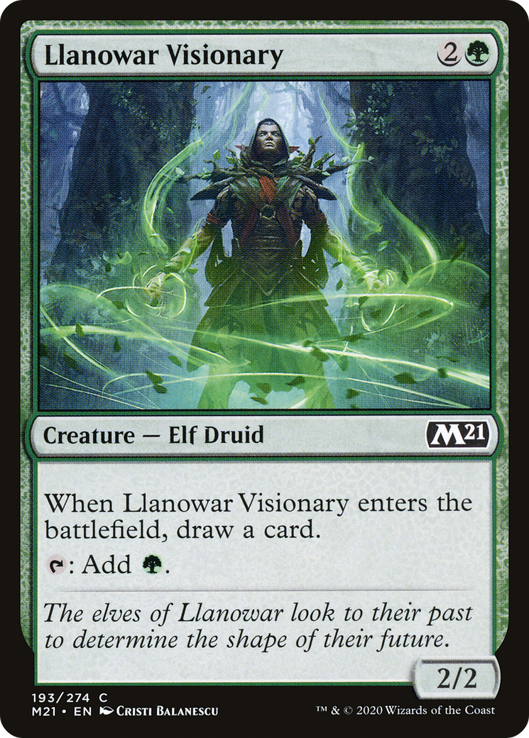 Llanowar Visionary [M21-193]